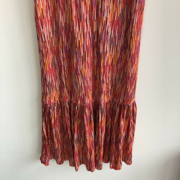 Missoni Vintage short sleeve long silk dress - Picture 4 of 7